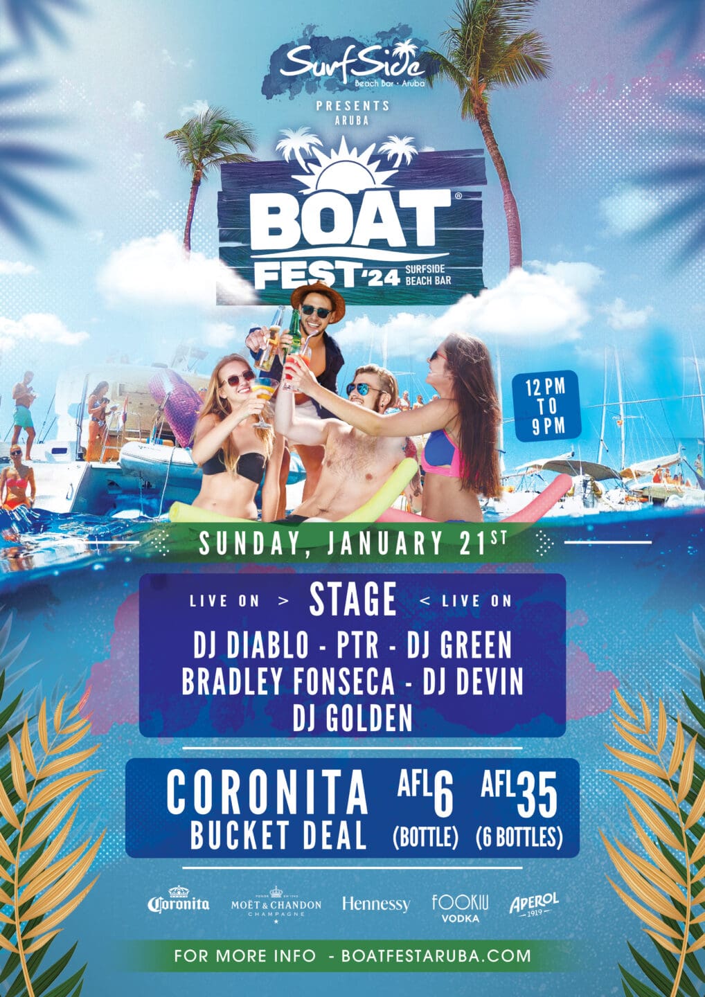 BoatFest® 2024 Join nos na Surfside Beach Bar pa un celebracion sin