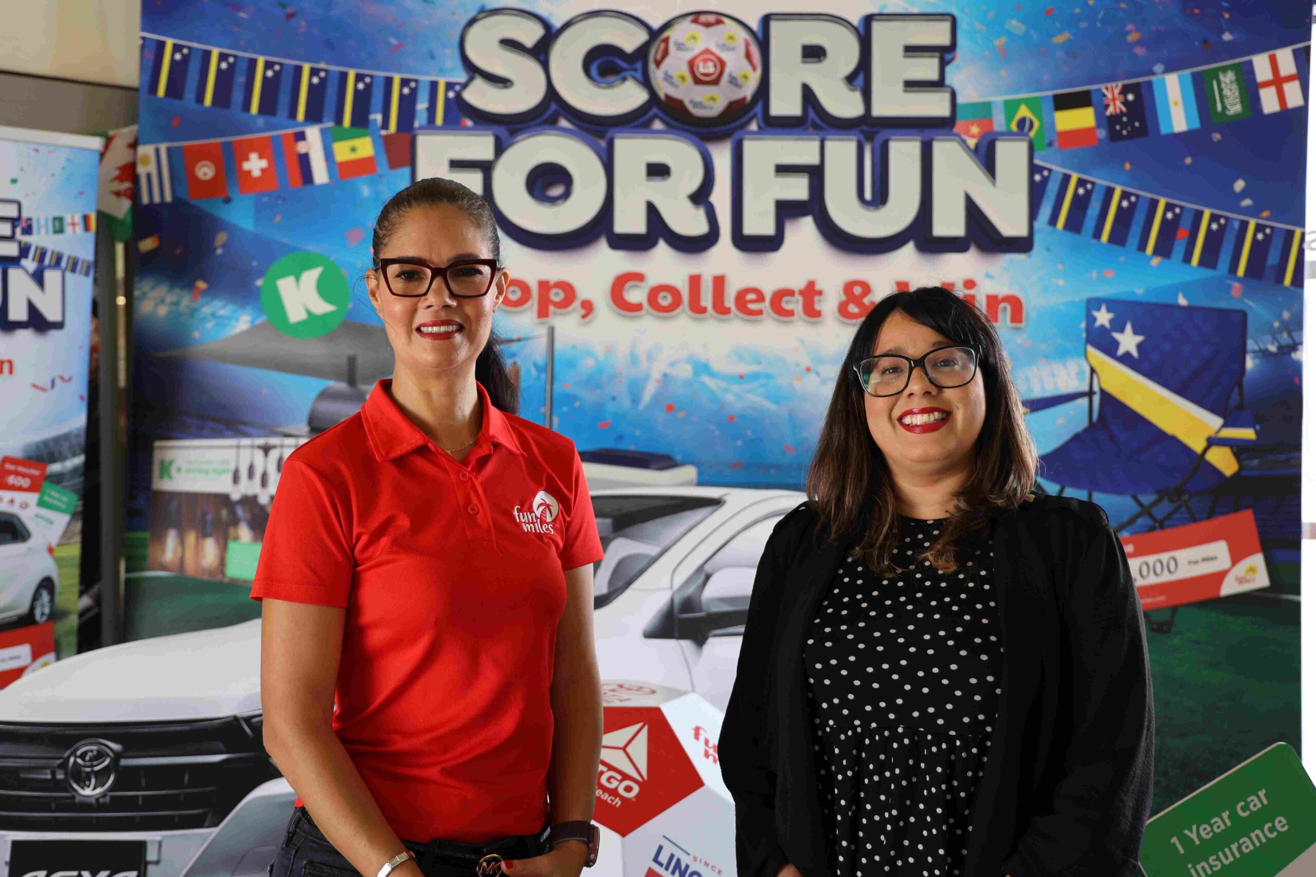 Ling & Sons y Fun Miles tin e campaña Score for Fun
