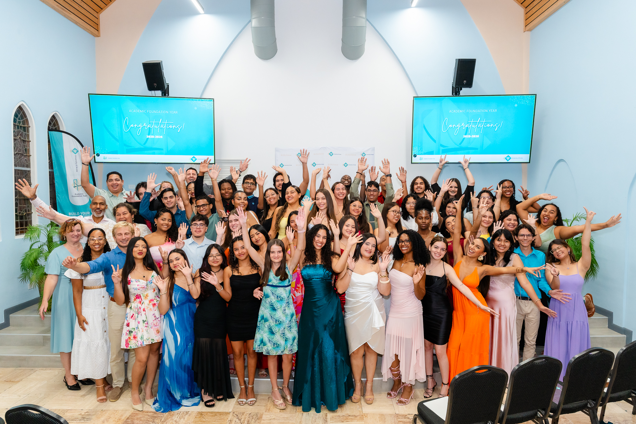 E di mas halto den historia di e programa: Cincuenta studiante a obtene e Certificado di AFY