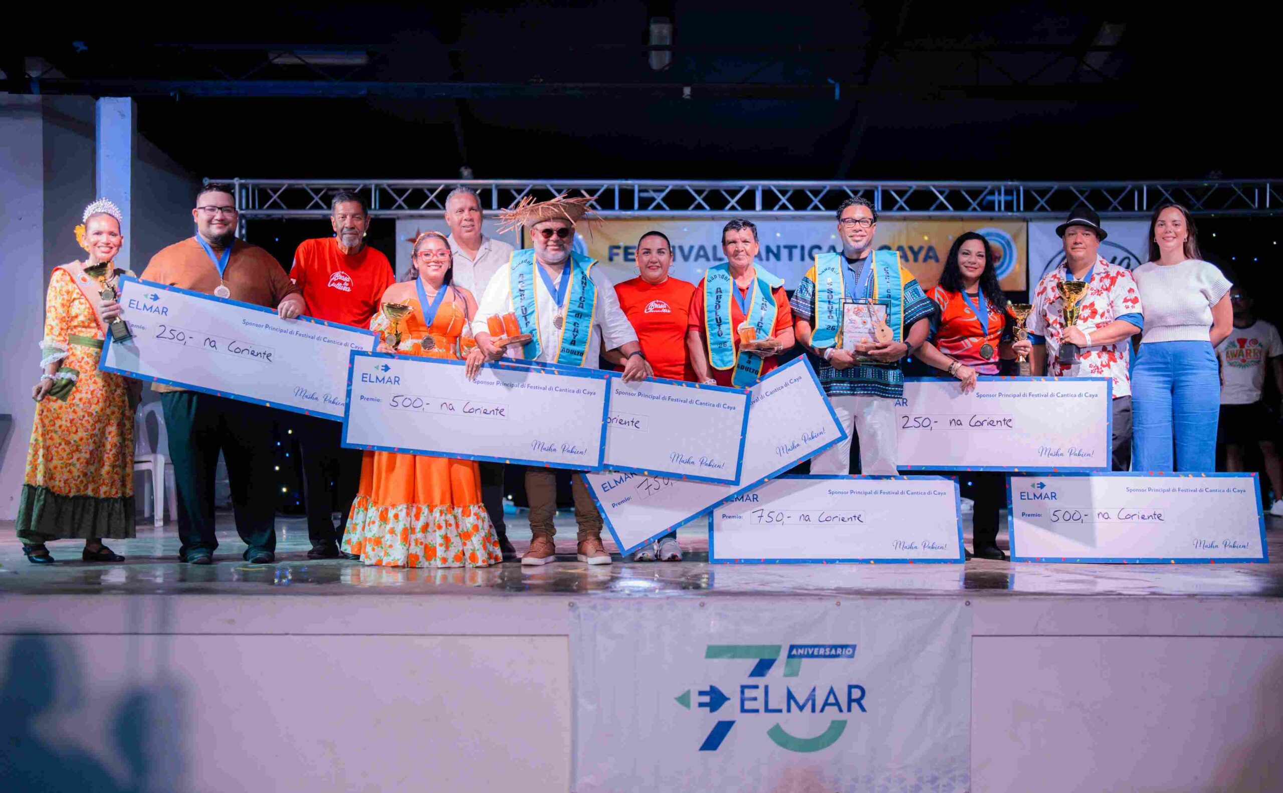 ELMAR Congratulates All Winners of Aruba's 2026 Caya Street Song Festival