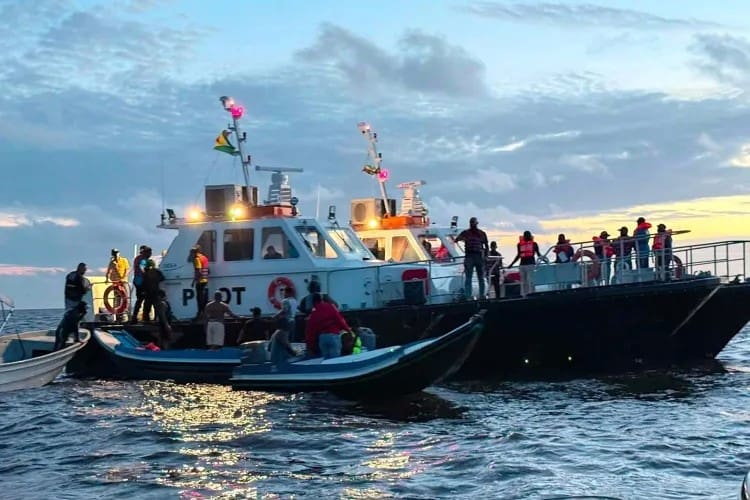 Ferry Sinks Off Guyana Coast, Killing 27 and Leaving 83 Missing