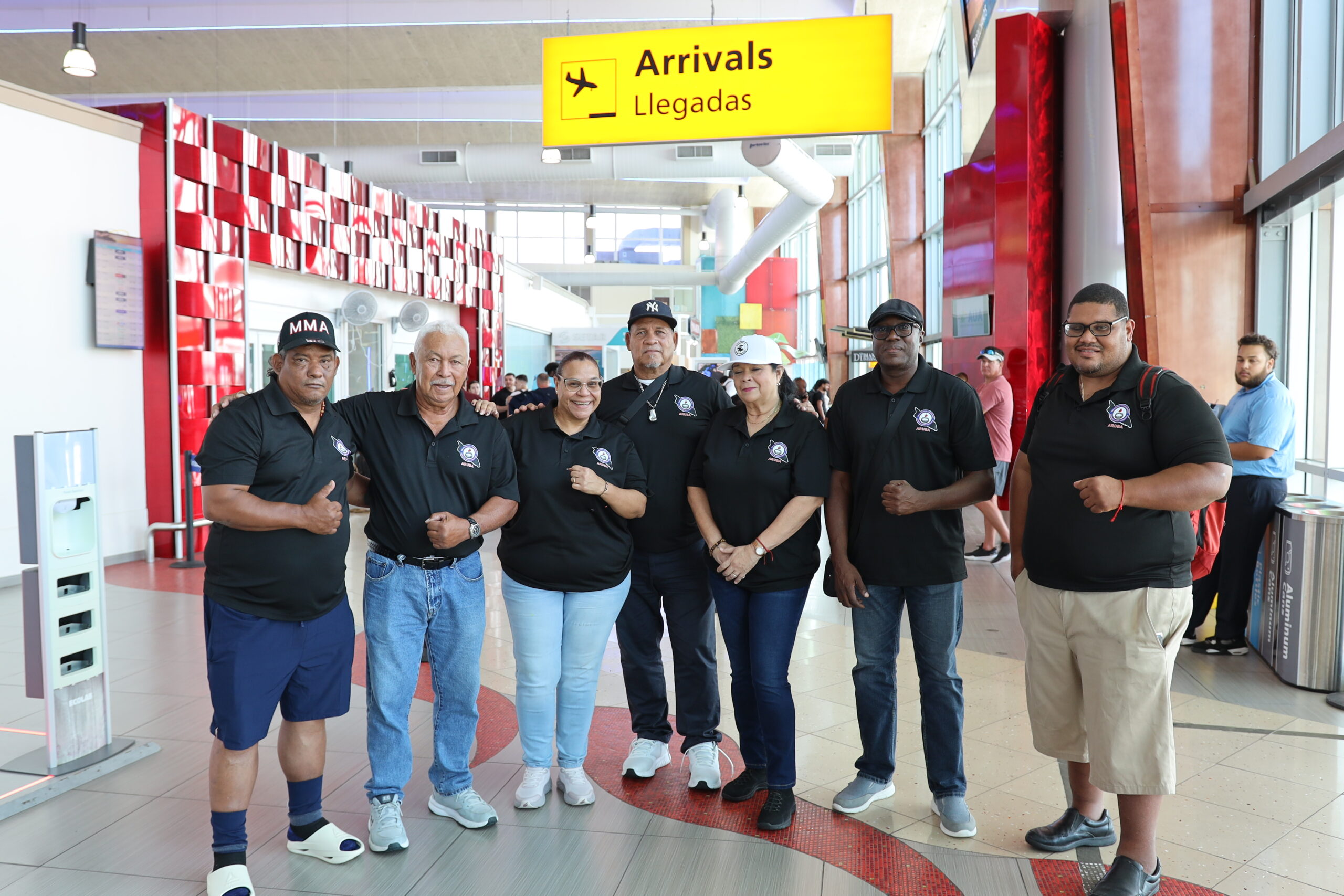 Nine-Member Aruba Delegation Returns from International Martial Arts Convention