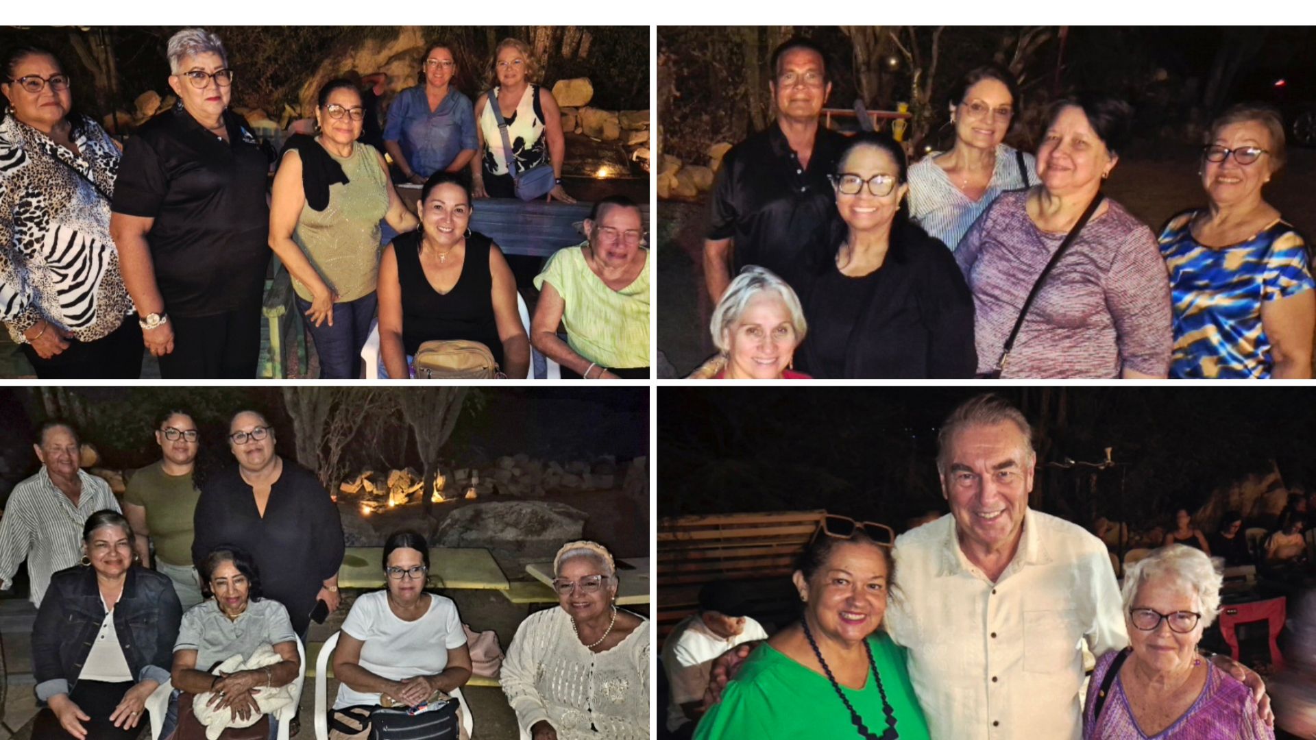 Piedra Plat Active Adults Group Attends Screening of Aruban Films