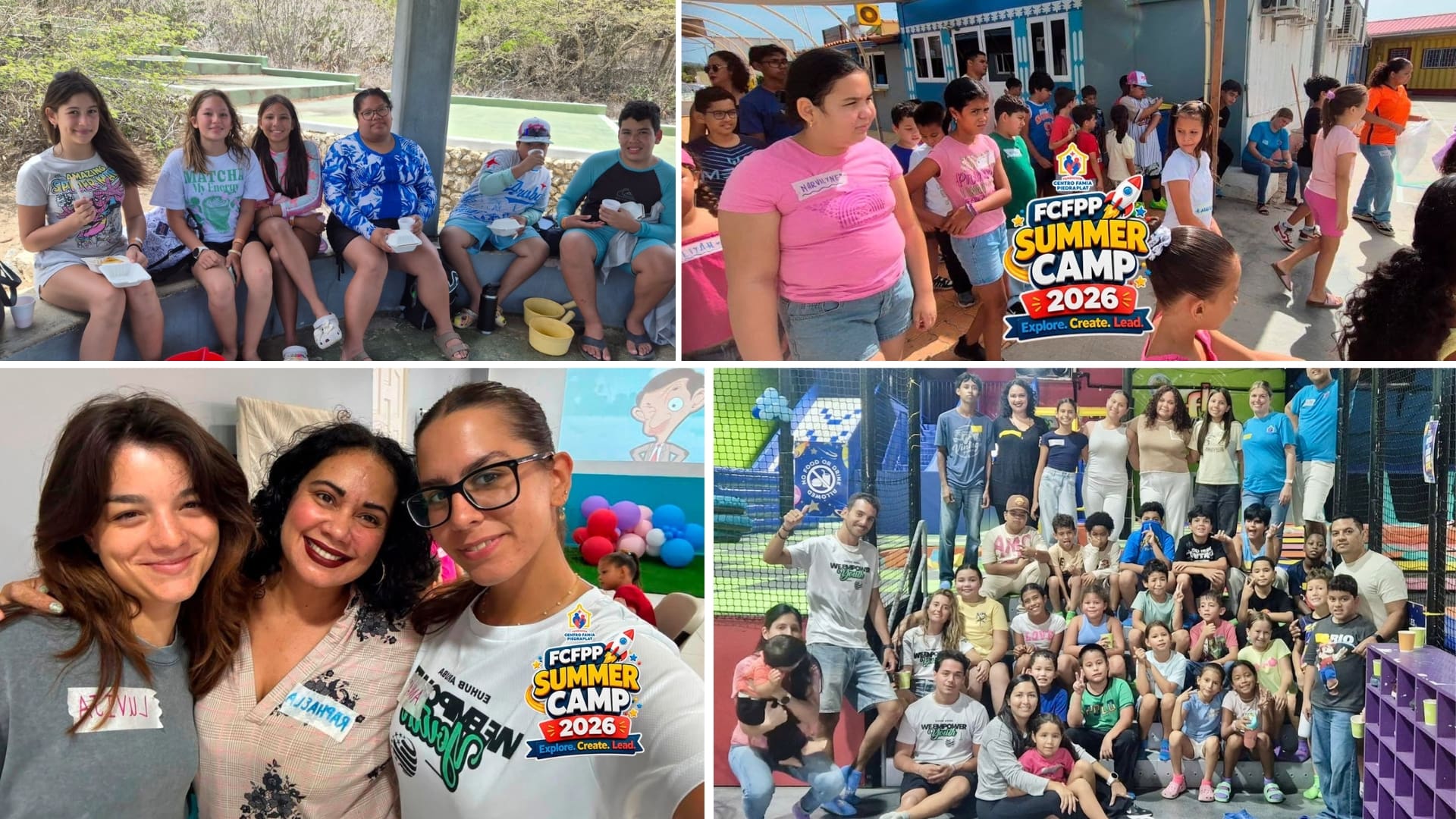 Seventy Kids Enjoy Vacation Camp at Centro Famia Piedra Plat in Aruba