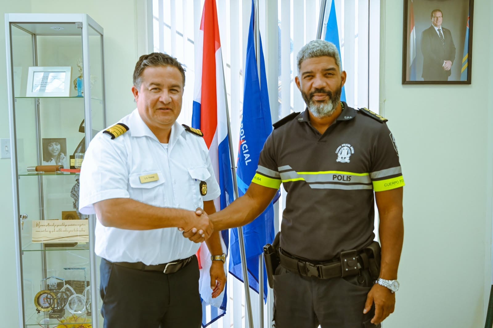 Aruba Police and Fire Department Strengthen Collaboration
