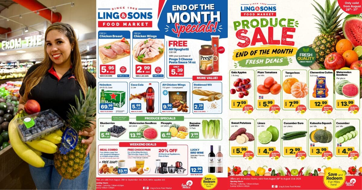 Ling & Sons Closes August With Special Offers and Produce Sale