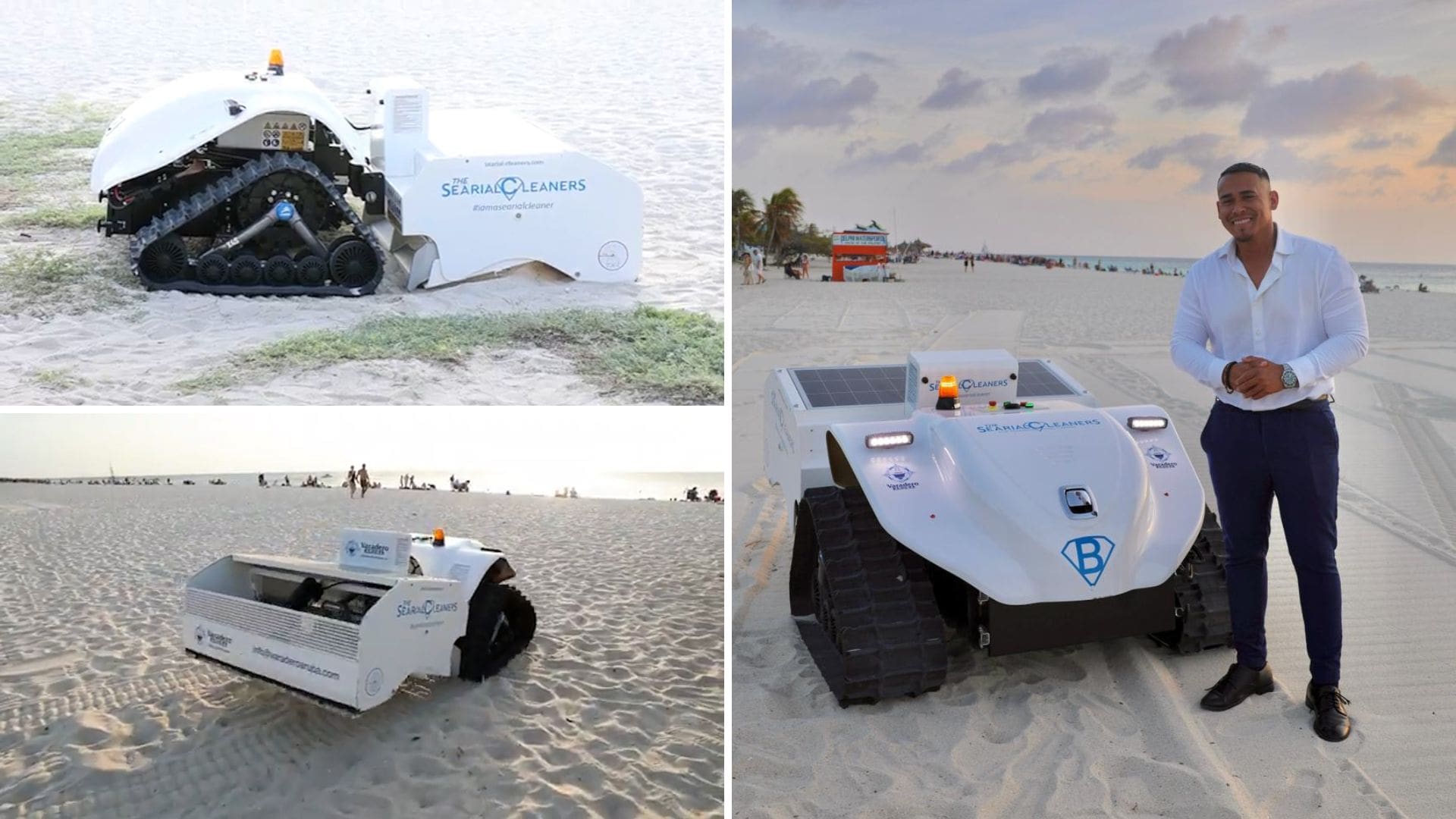 Aruba Uses Robot Beach Cleaner to Keep Eagle Beach Pristine