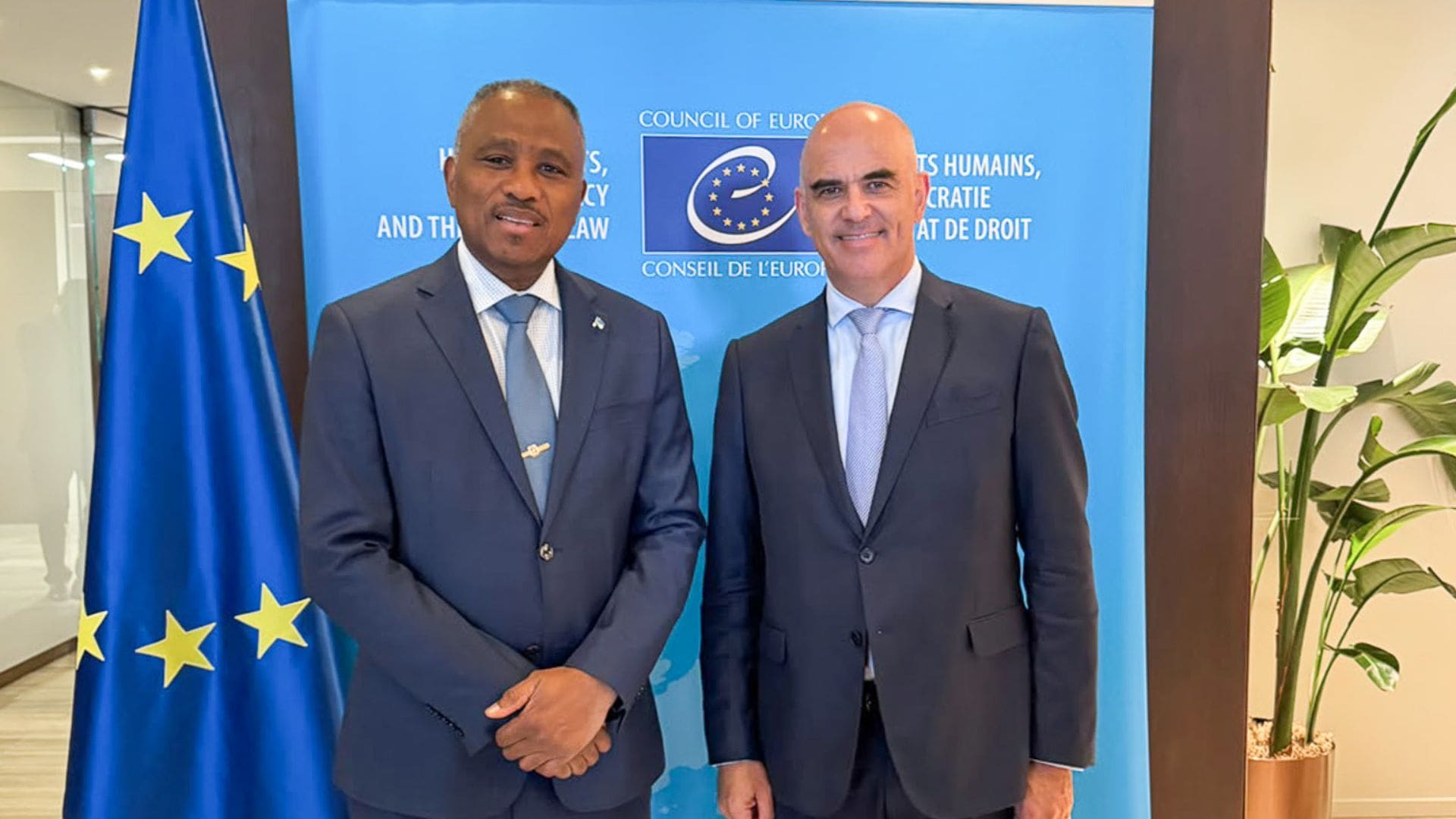 Aruba's Justice Minister Meets Council of Europe Secretary General