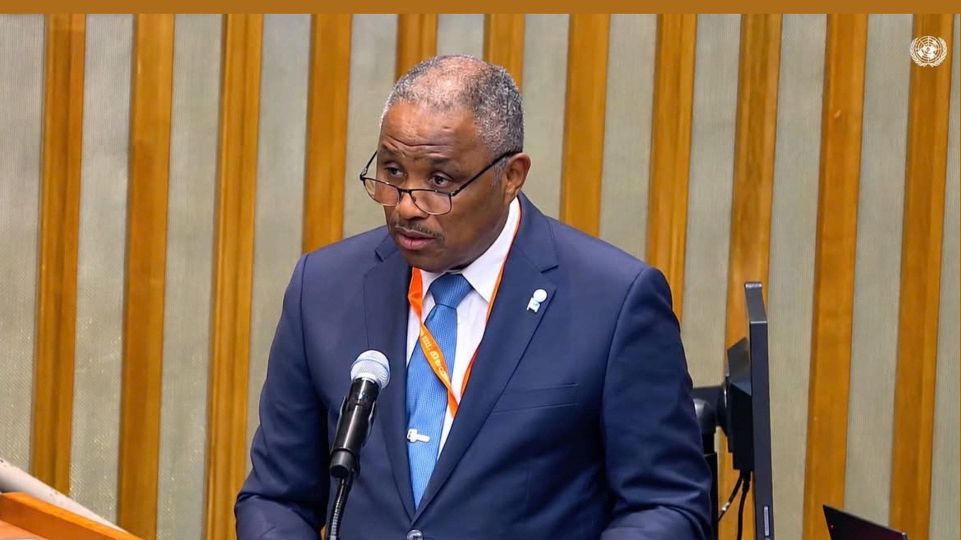 Aruba's Minister Dowers Addresses UN on Human-Centered Development