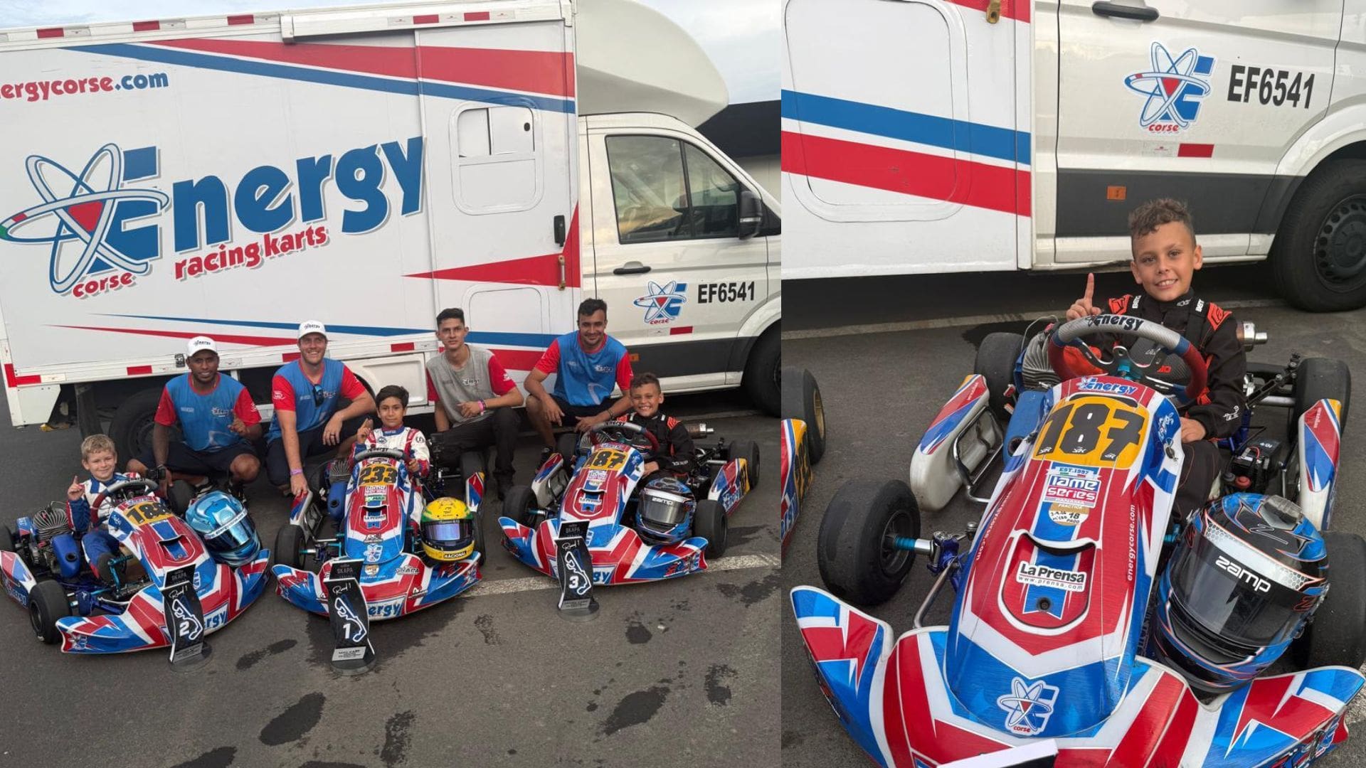 Aruban Karting Talent Jaxx Fowler Makes Panama Racing Debut