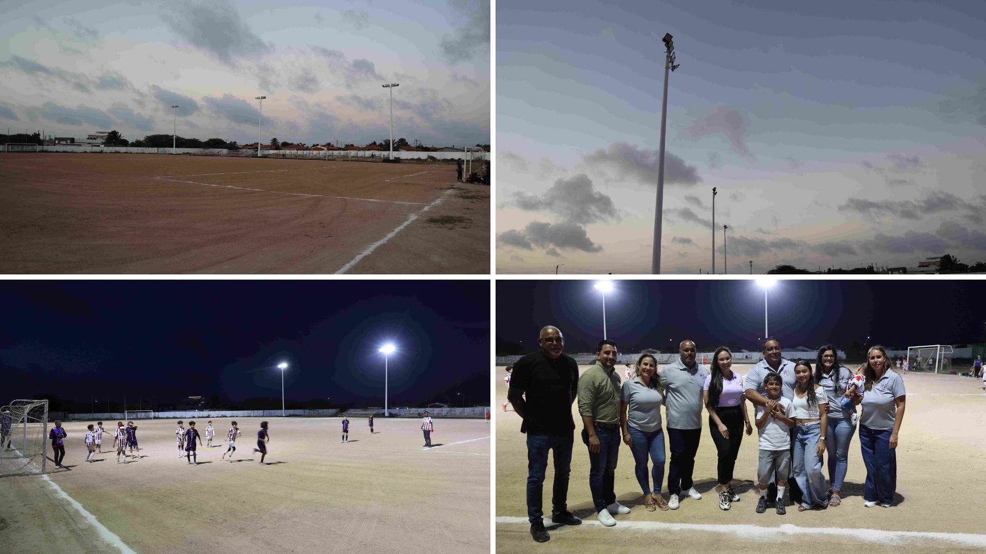 Racing Club Aruba Officially Switches On New Lighting System