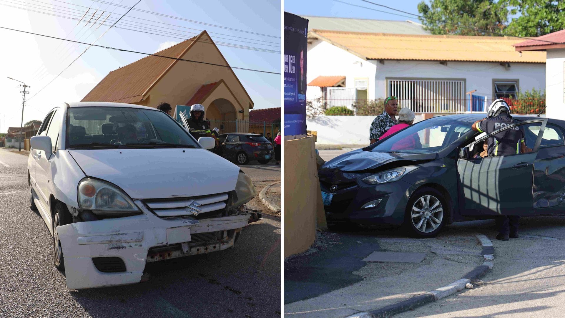 One person injured in traffic accident at Westraat-Boliviastraat intersection