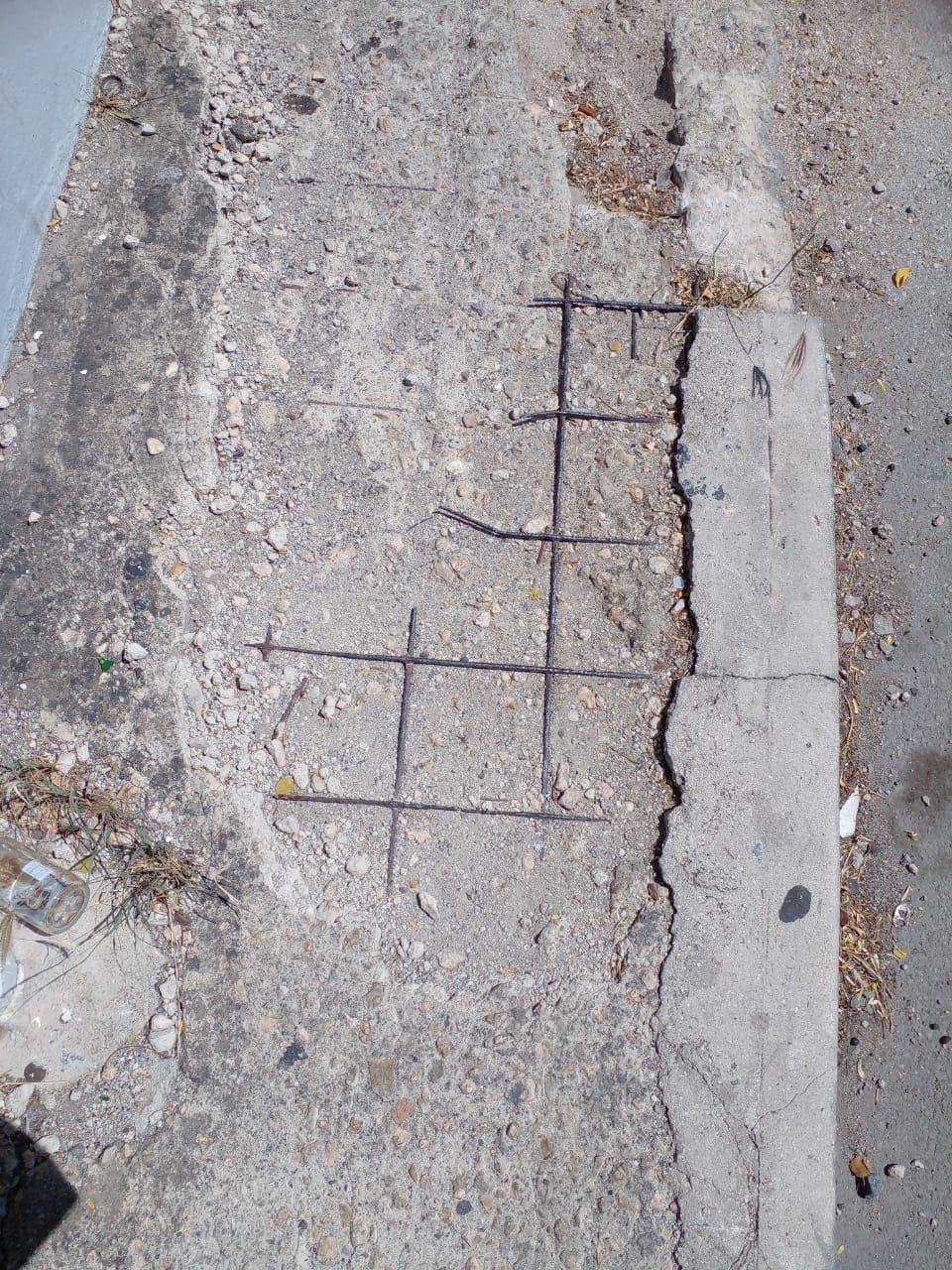 Deteriorating sidewalk on L.G. Smith Blvd. raises pedestrian safety concerns