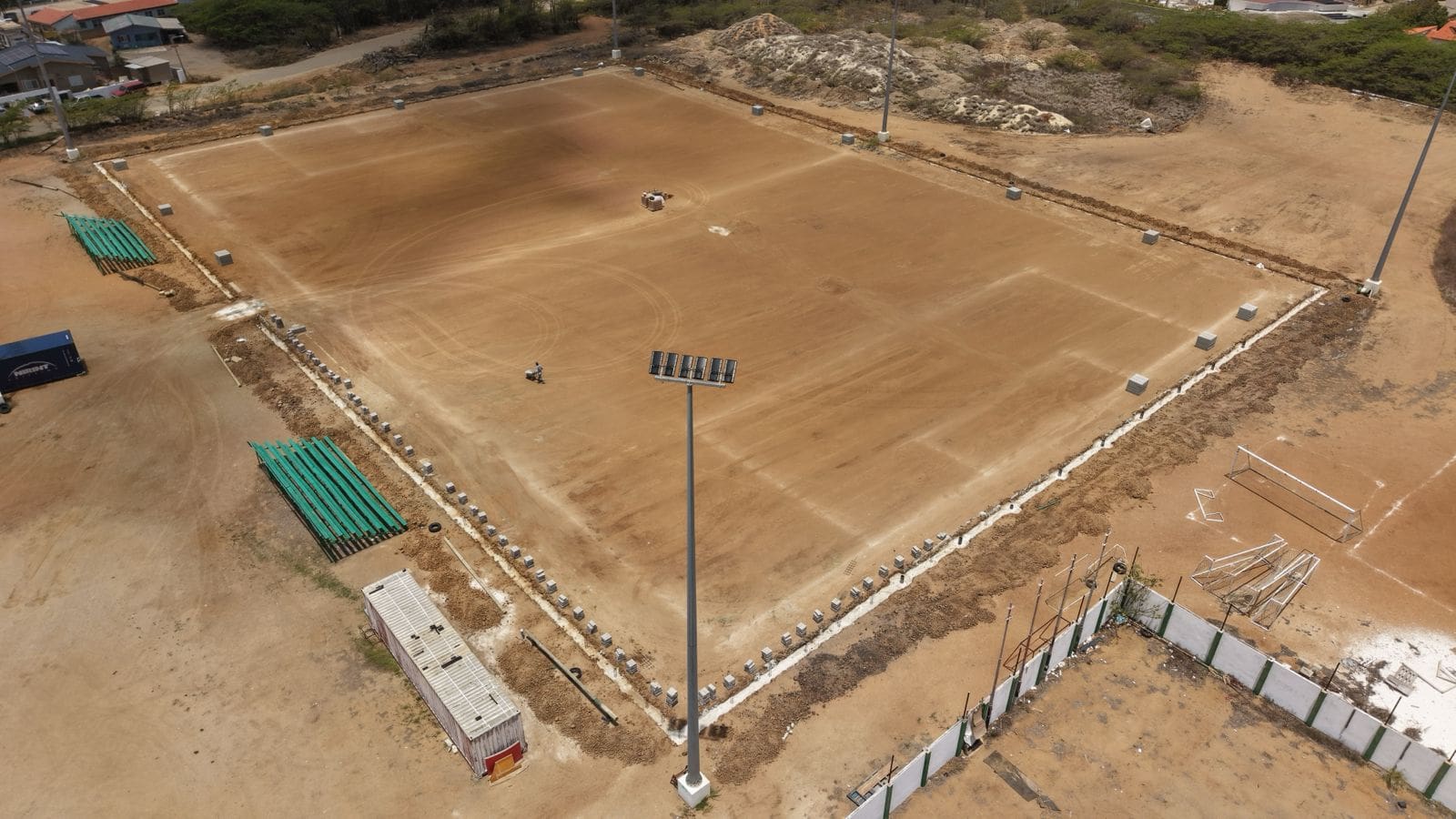 S.V. Bubali Field Undergoing Renovation to Become 'Stadium of the West