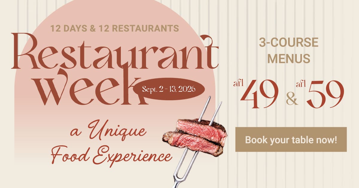 Restaurant Week Aruba Kicks Off This Wednesday