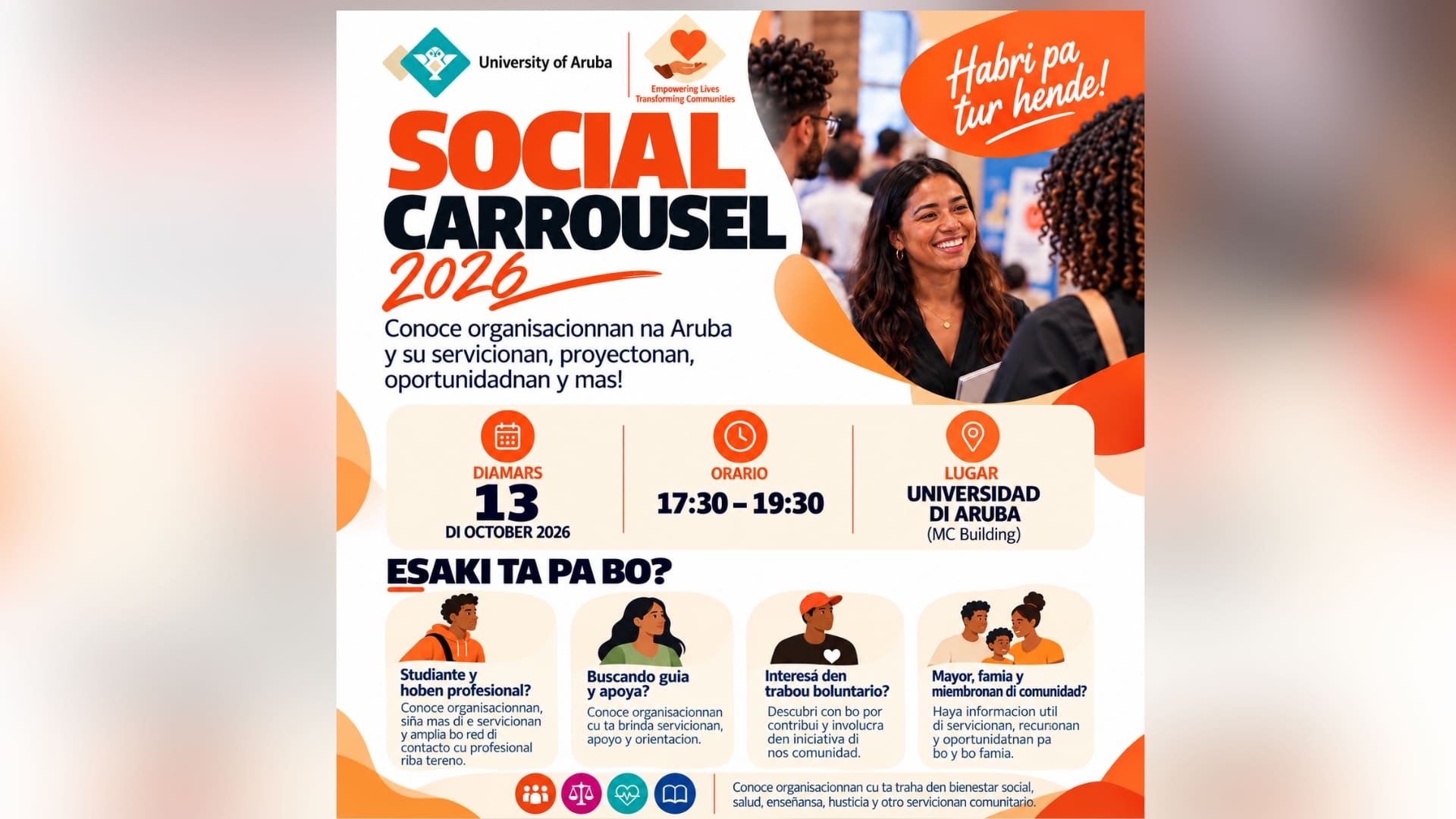 University of Aruba to Host 4th Annual Social Carousel Event in 2026